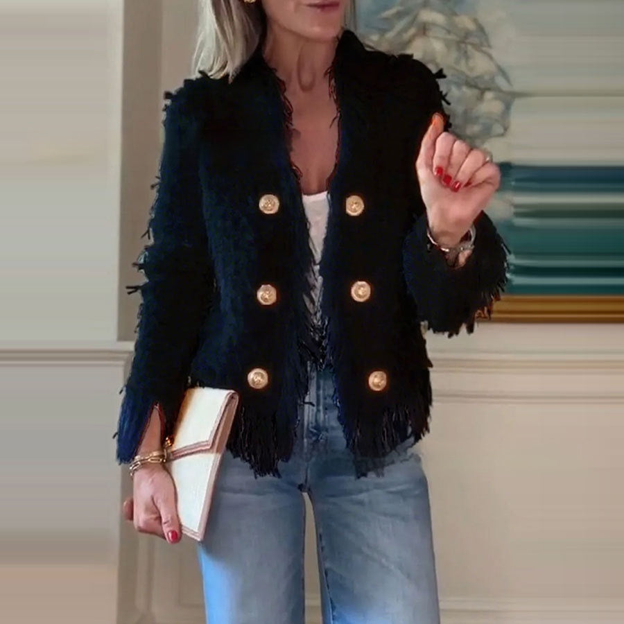 Euro-Styled Niche Tassel Jacket