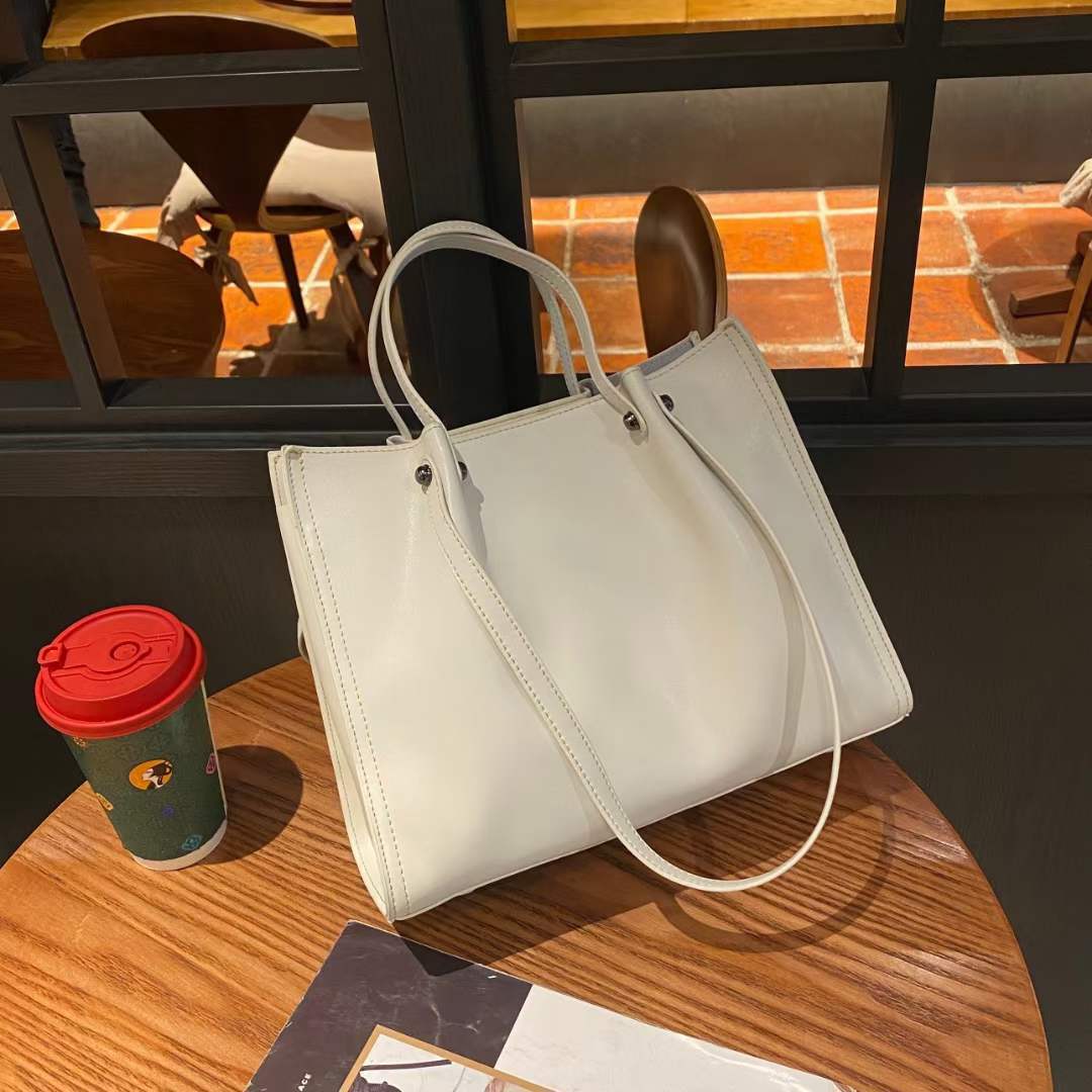 Luxurious Soft Leatherette Tote Bag