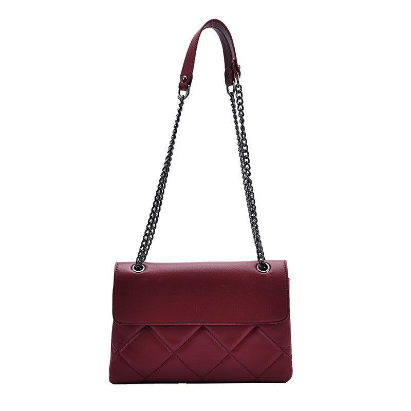Sleek Flap Shoulder Crossbody Bag