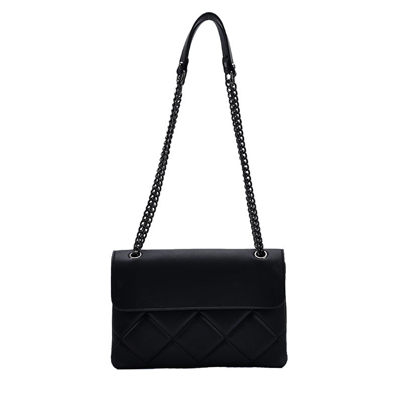 Sleek Flap Shoulder Crossbody Bag