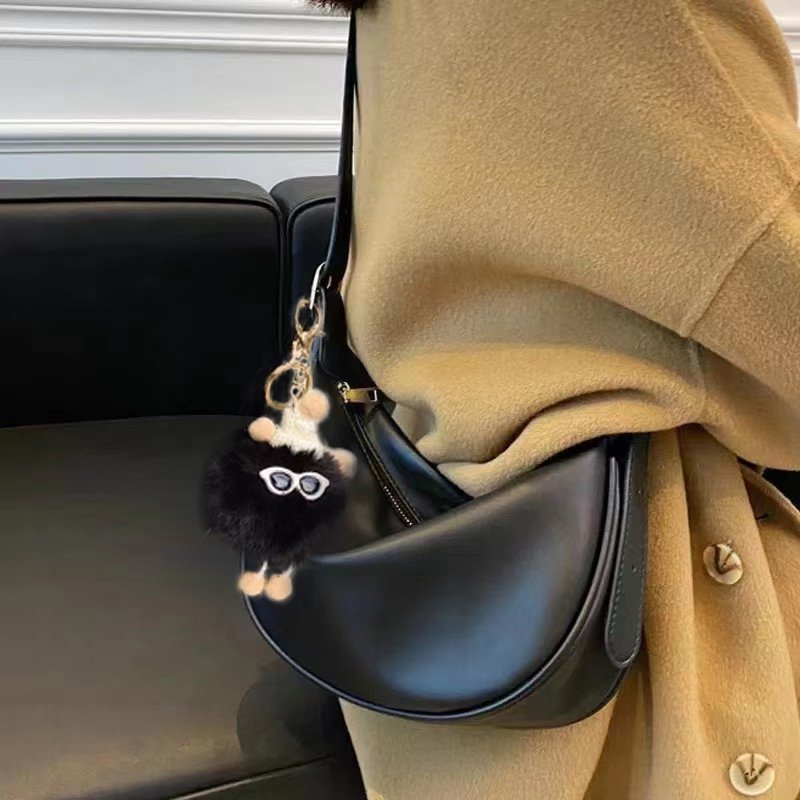 Soft Vegan Leather Shoulder Crossbody Bag