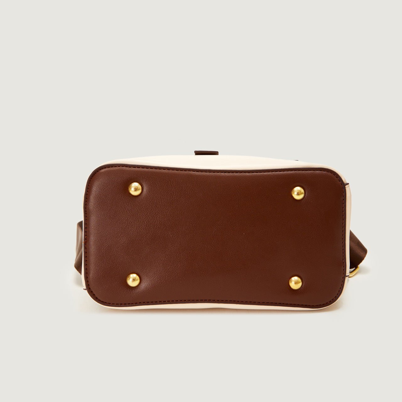 Vintage Vegan Leather Flap Backpack