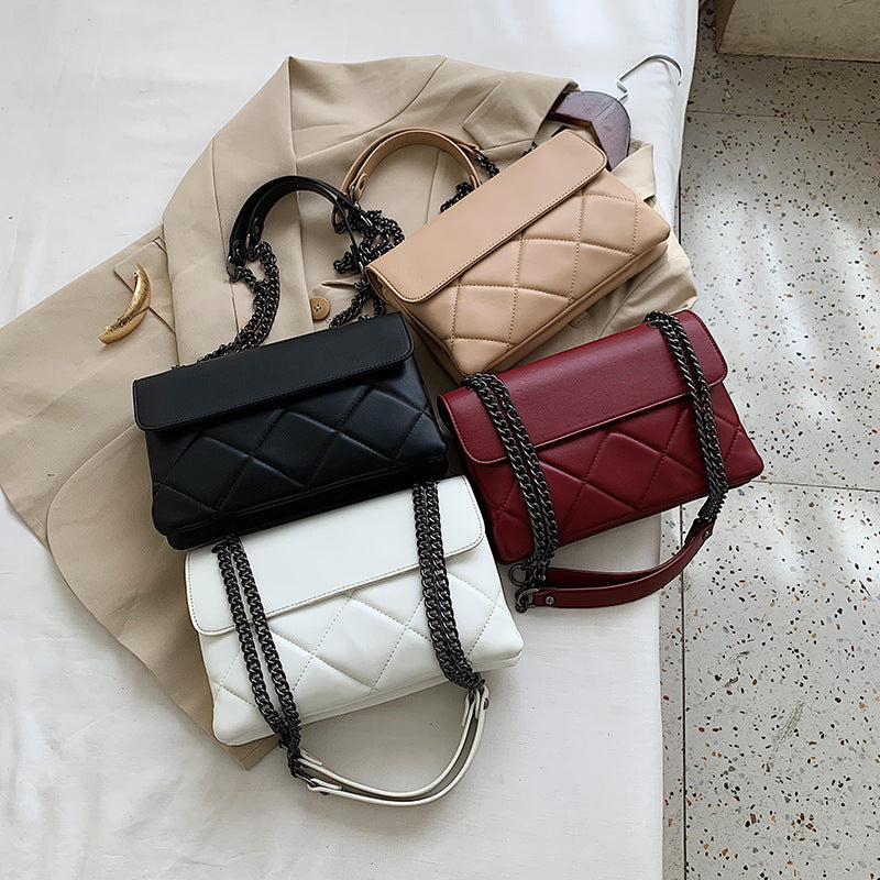 Sleek Flap Shoulder Crossbody Bag
