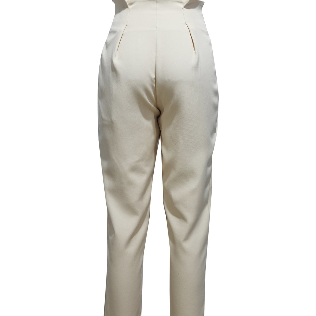 High-Waisted Straight Leg Pants