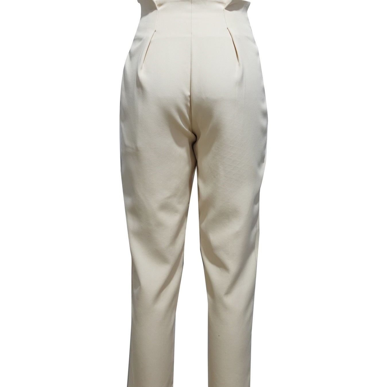 High-Waisted Straight Leg Pants