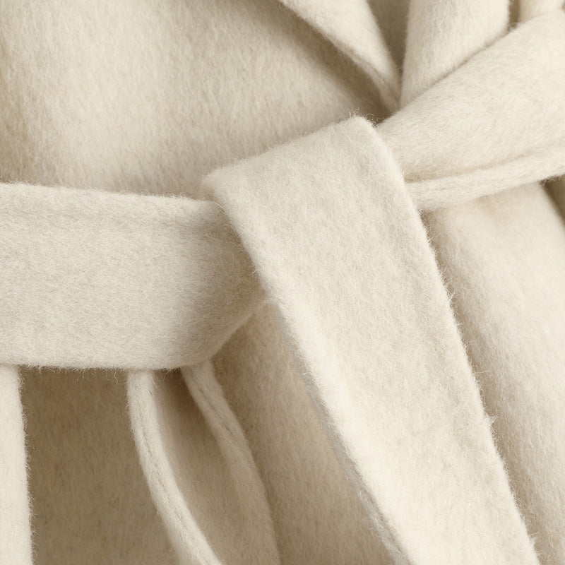 Reversible Slim-Fit Mid-Length Belted Cashmere Coat