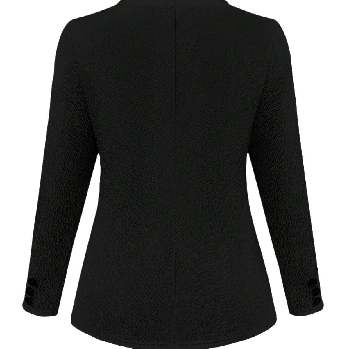 Polo Collar Long Sleeve Slim Fit Blazer