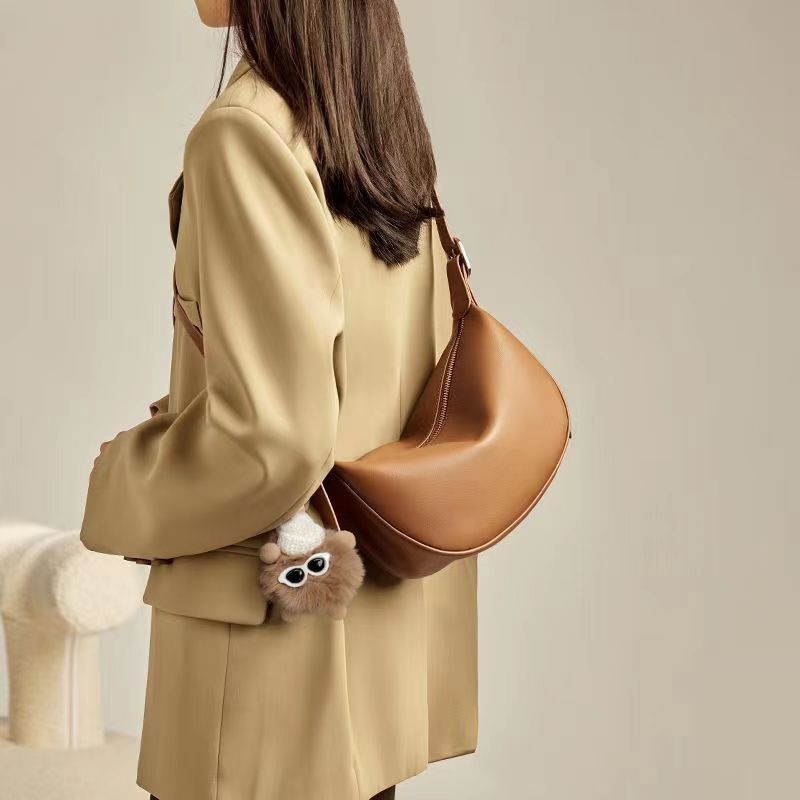 Soft Vegan Leather Shoulder Crossbody Bag